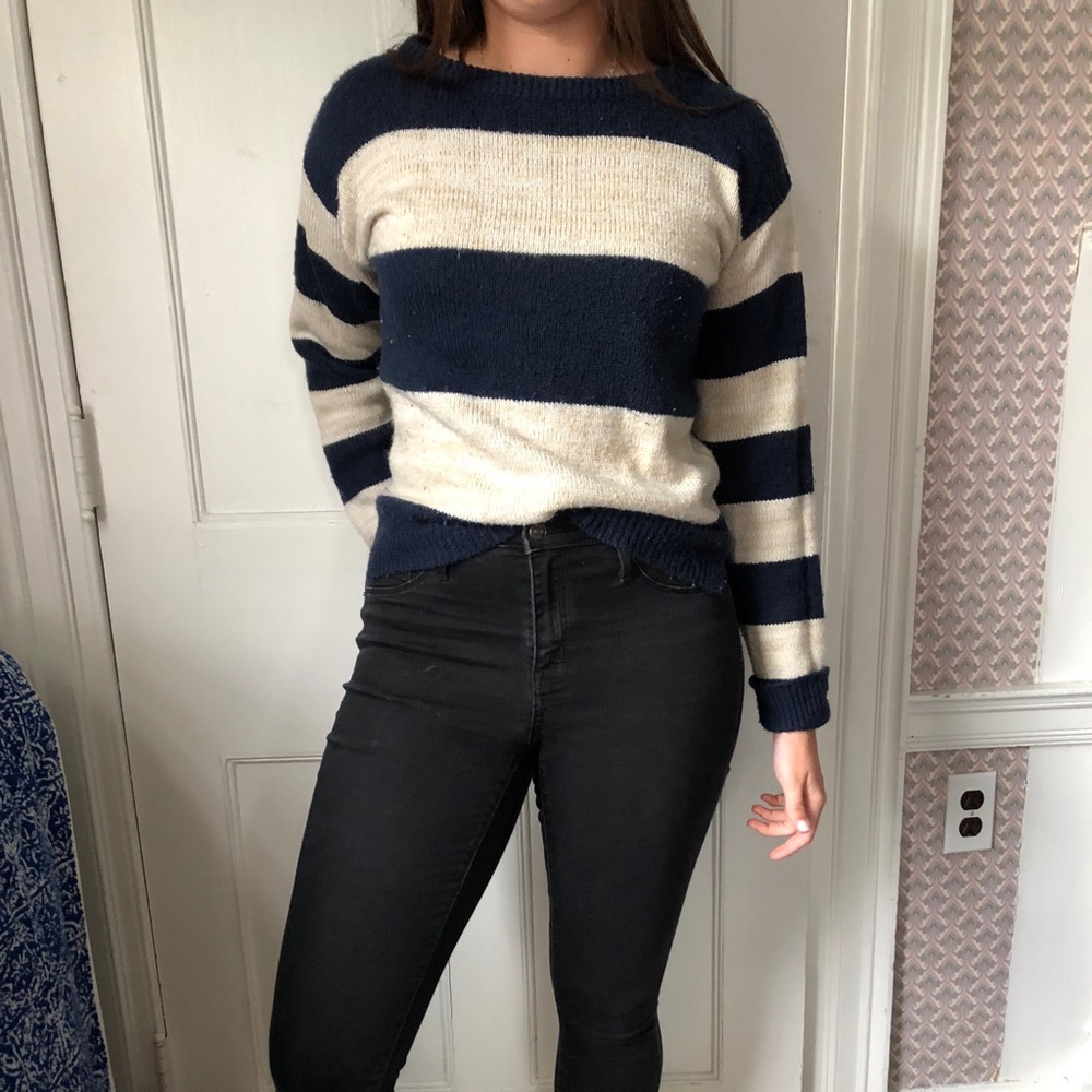 Oversized Striped sweater
